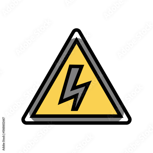 power outage hurricane disaster color icon vector. power outage hurricane disaster sign. isolated symbol illustration