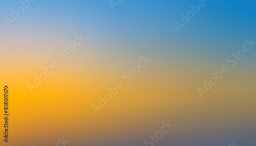 Abstract Blurred Gradient Background of Sunset