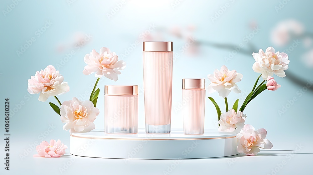 Discover how elegant skincare bottles enhance your beauty routine with floral accents Discover how elegant skincare bottles enhance your beauty routine with floral accents