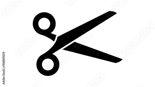 scissors cut icon animation loop seamless