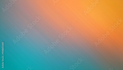 Abstract Blurred Background with Blue and Orange