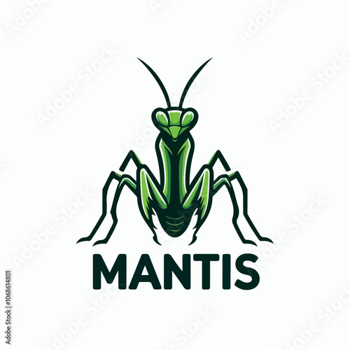 mantis logo illustration 