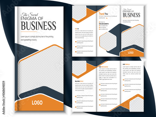 Modern corporate brochure template
