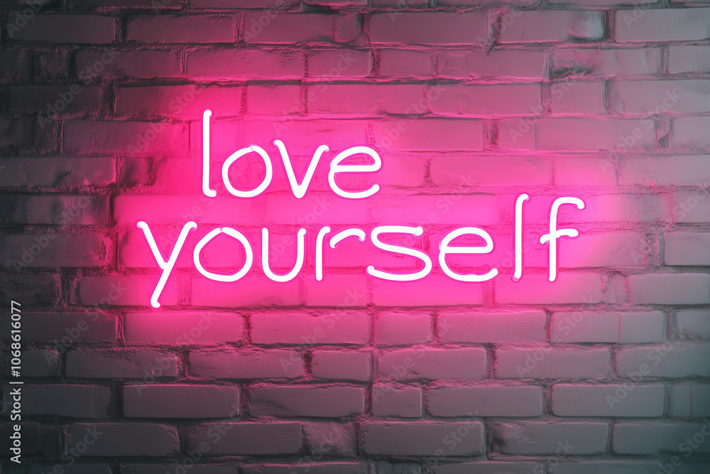 Neon sign with the words
Neon sign with the words