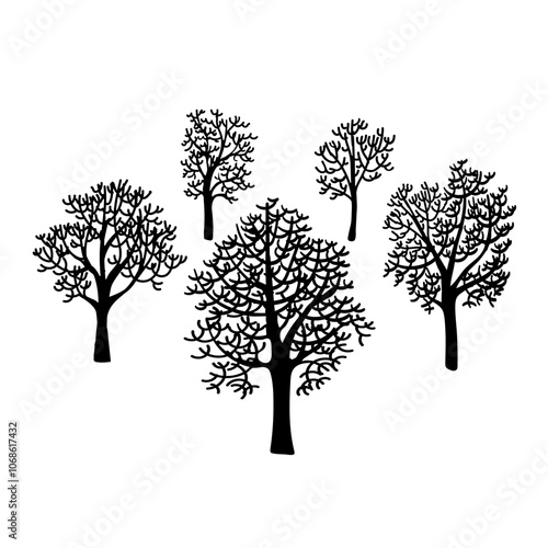 Winter Tree Illustration