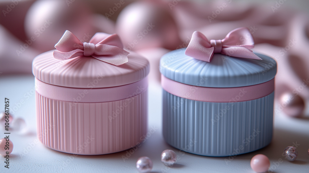 Pastel Delight: Elegant Gift Boxes Pastel Delight: Elegant Gift Boxes