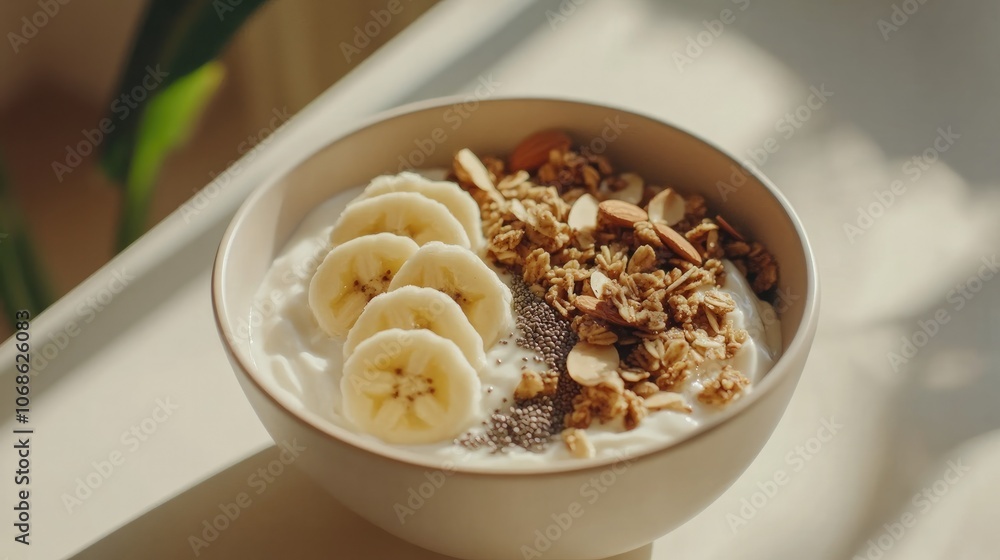 Healthy Breakfast with Fresh Ingredients Healthy Breakfast with Fresh Ingredients