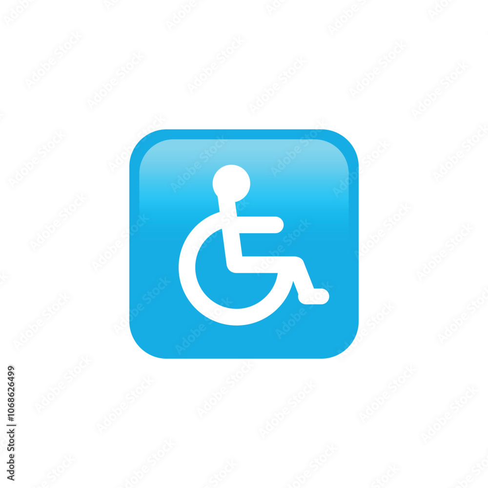 disability wheelchair design vector, wheelchair symbol application. disability wheelchair design vector, wheelchair symbol application.