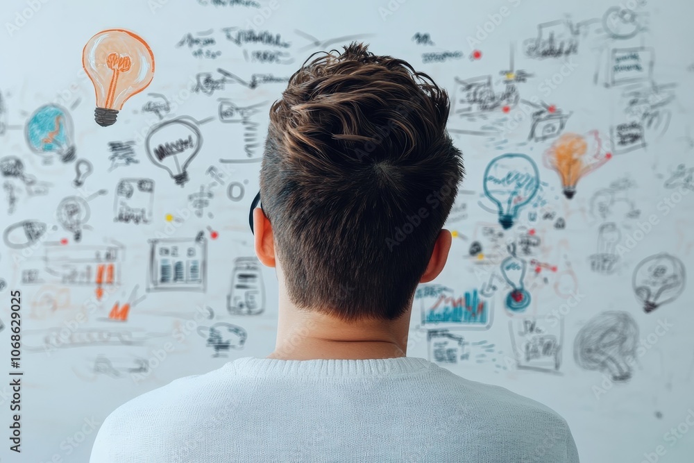 Creative Mind Mapping on a Whiteboard