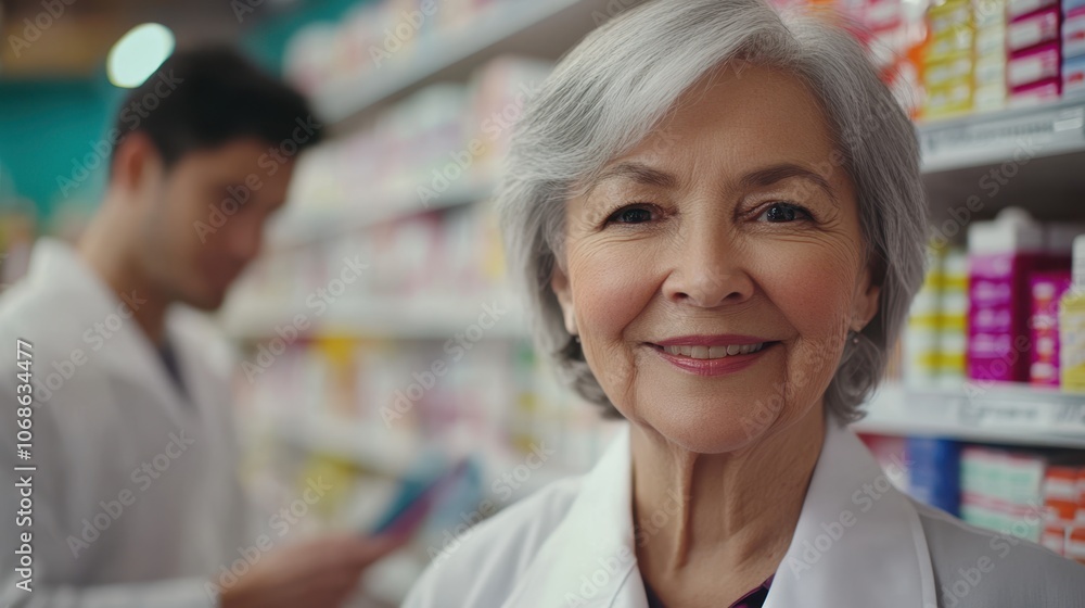 The Smiling Pharmacist Portrait The Smiling Pharmacist Portrait