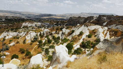 Landscape Rugged Terrain Wide Angle Natural Earth Tones Scenic View