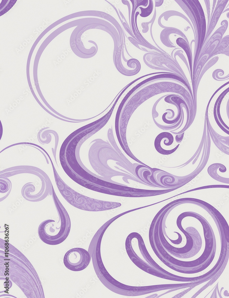 abstract background with swirls - abstract pattern purple swirl background - Generative AI abstract background with swirls - abstract pattern purple swirl background - Generative AI