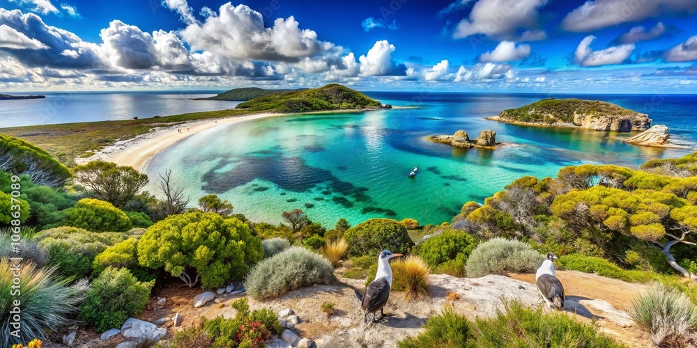 Stunning Southern Australian Island Showcasing Wildlife, Natural Beauty, and Pristine Landscapes for Product Photography Stunning Southern Australian Island Showcasing Wildlife, Natural Beauty, and Pristine Landscapes for Product Photography