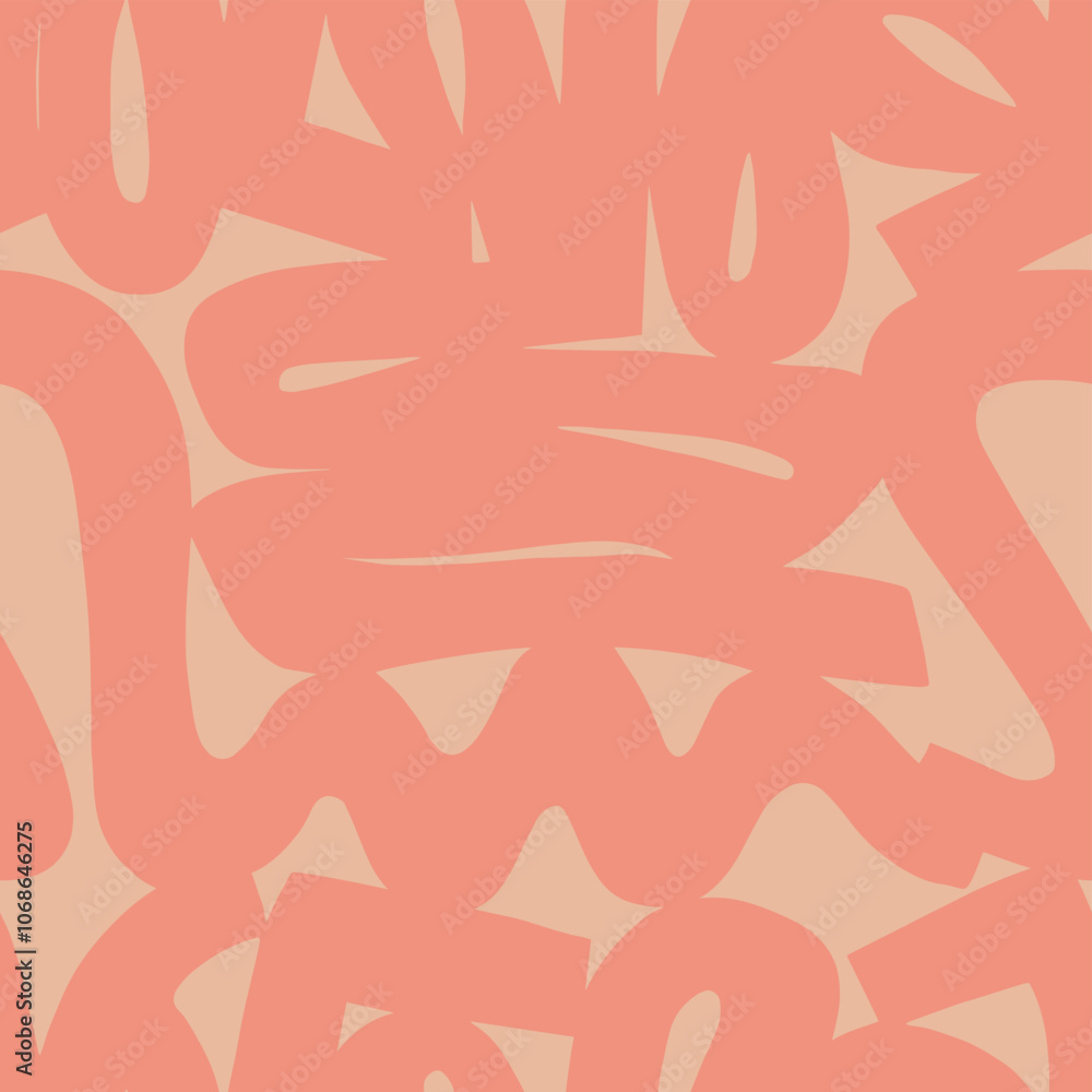 Vector doodle line art illustration seamless repeat pattern digital artwork Vector doodle line art illustration seamless repeat pattern digital artwork