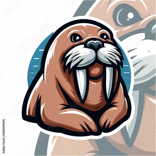 walrus logo illustration