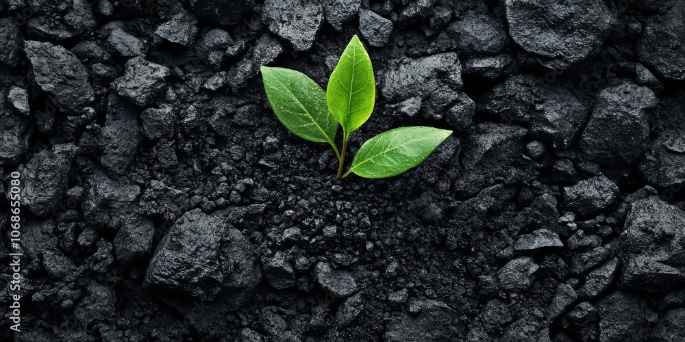 Naklejka premium Biochar carbon storage Illustrations, stock photos