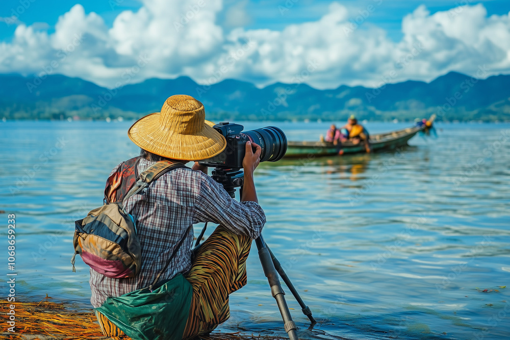 Travel Photographer at Work Travel Photographer at Work