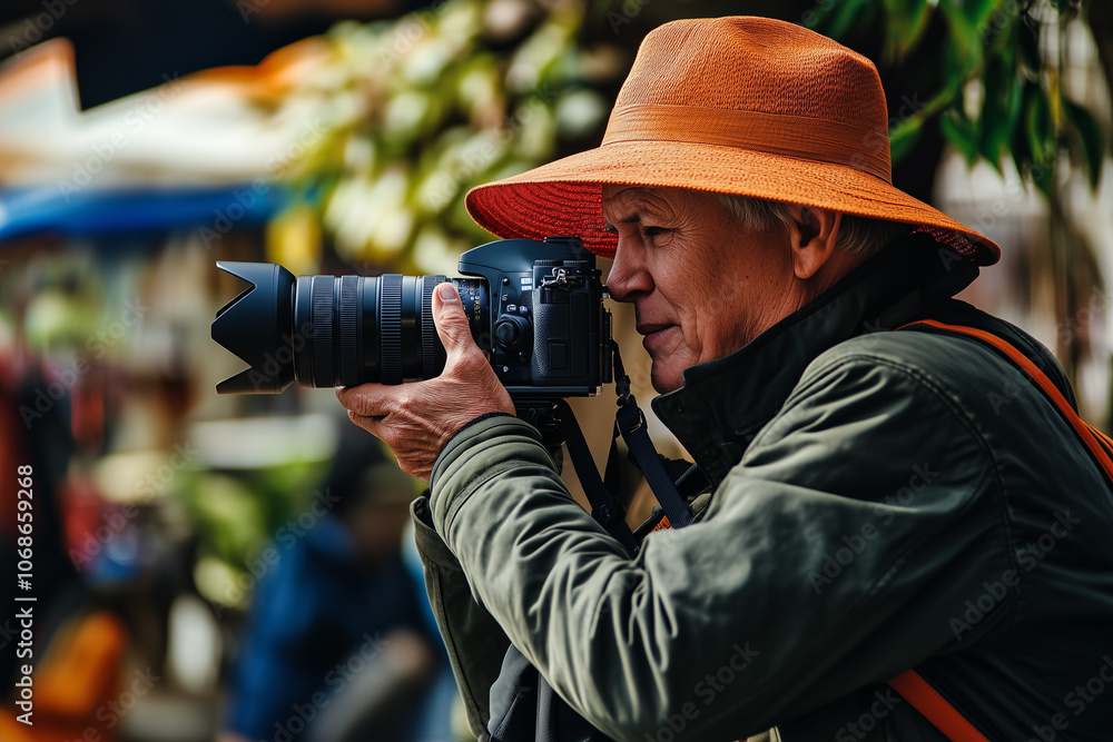 Travel Photographer at Work Travel Photographer at Work
