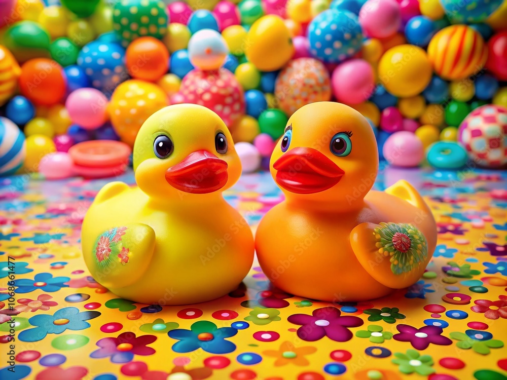 Vibrant Double Exposure Rubber Duck Illustrations in Candy Colors - Playful Vector Flat Icons for Fun Designs and Creative Projects Vibrant Double Exposure Rubber Duck Illustrations in Candy Colors - Playful Vector Flat Icons for Fun Designs and Creative Projects