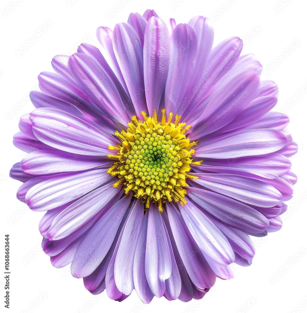 PNG Vibrant purple daisy flower closeup PNG Vibrant purple daisy flower closeup