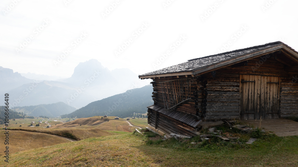 Rustic Serenity in the Dolomites: A Hidden Cabin in Seceda Rustic Serenity in the Dolomites: A Hidden Cabin in Seceda