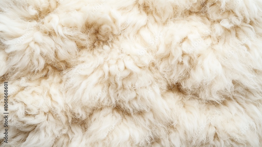 Close-up texture of natural white wool fibers with soft and fluffy appearance in a seamless pattern Close-up texture of natural white wool fibers with soft and fluffy appearance in a seamless pattern