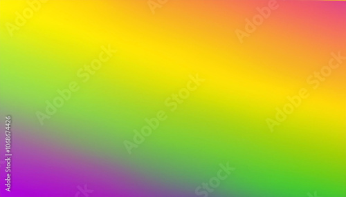 Abstract Gradient Background with Green, Yellow,