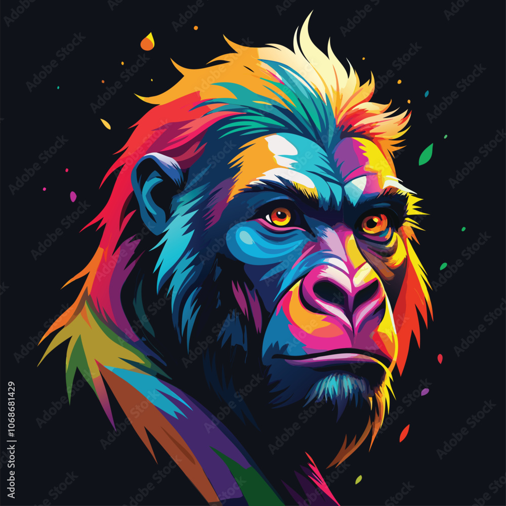 Gorilla Illustrator Artwork Gorilla Illustrator Artwork