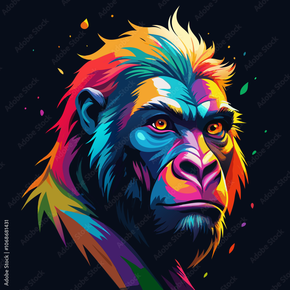 Gorilla Illustrator Artwork Gorilla Illustrator Artwork