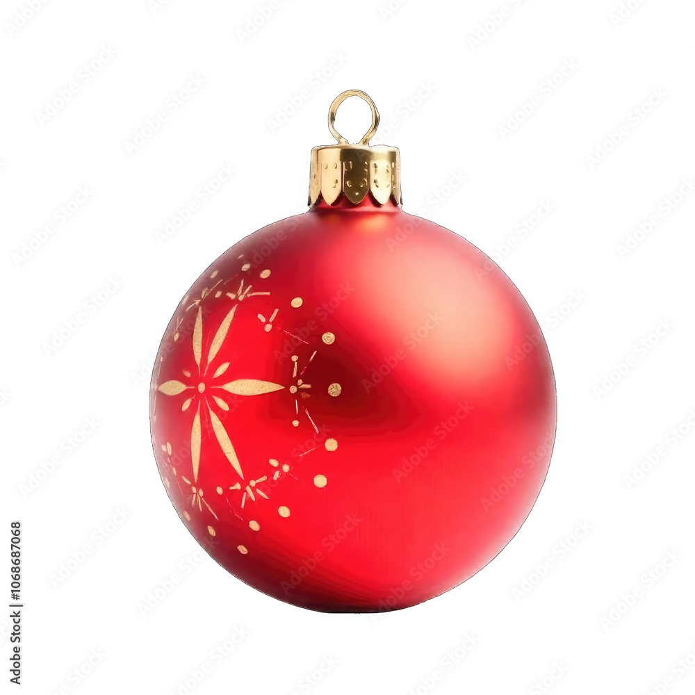 icon christmas ball isolated on a white background icon christmas ball isolated on a white background
