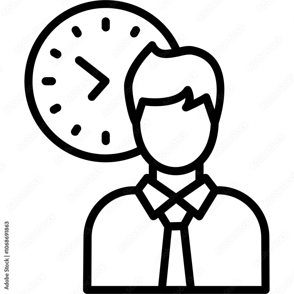 Punctuality Icon Punctuality Icon