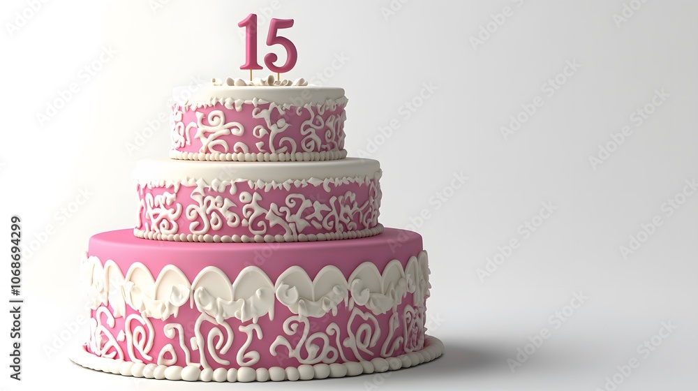 15th Birthday Cake, Pink, Abstract Image, Texture, Pattern Background, Wallpaper, Cover and Screen for Smartphone, PC, Laptop, 9:16 and 16:9 Format 15th Birthday Cake, Pink, Abstract Image, Texture, Pattern Background, Wallpaper, Cover and Screen for Smartphone, PC, Laptop, 9:16 and 16:9 Format
