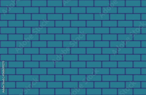 Blue kitchen tiles background, vector	