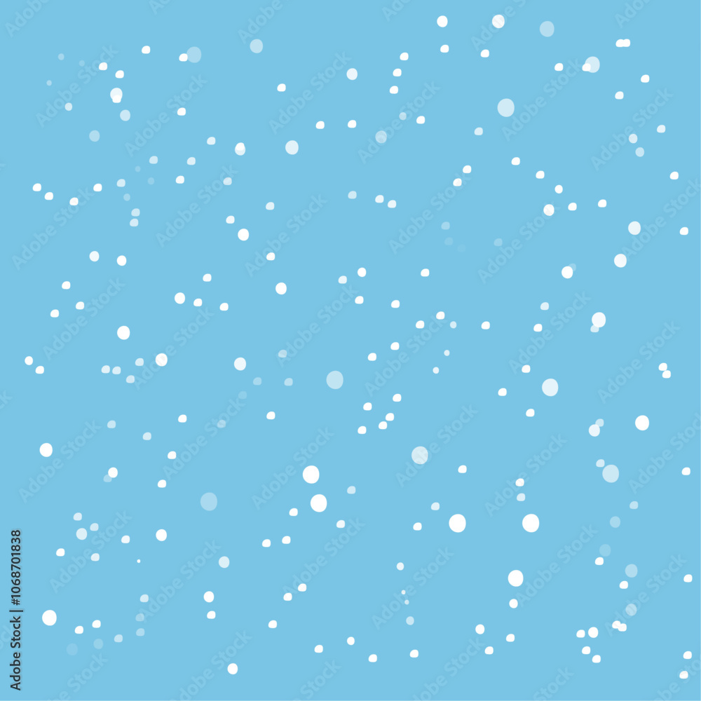 snowing background on pastel blue snowing background on pastel blue