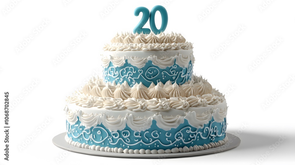 20th Birthday Cake, Blue, Abstract Image, Texture, Pattern Background, Wallpaper, Cover and Screen for Smartphone, PC, Laptop, 9:16 and 16:9 Format 20th Birthday Cake, Blue, Abstract Image, Texture, Pattern Background, Wallpaper, Cover and Screen for Smartphone, PC, Laptop, 9:16 and 16:9 Format