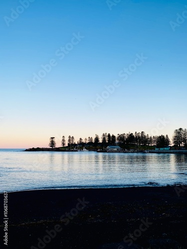 Sunrise over the sea