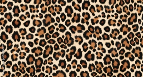 Animal print background with leopard spots for bold flair