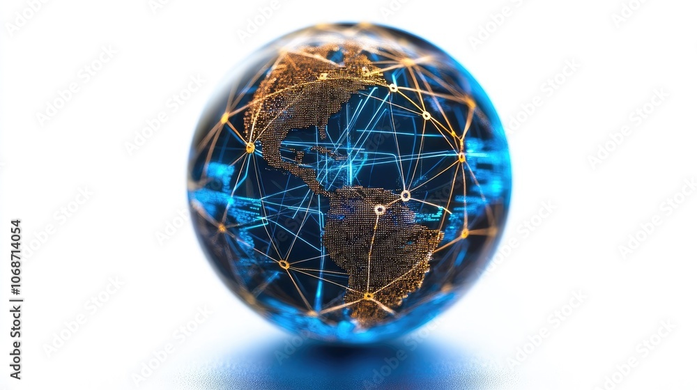 globe with network icon, futuristic tech, technology globe with network icon, futuristic tech, technology