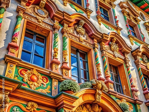 Explore Swiss history through macro photography, capturing the intricate details of the Stockalperpalast Brig.