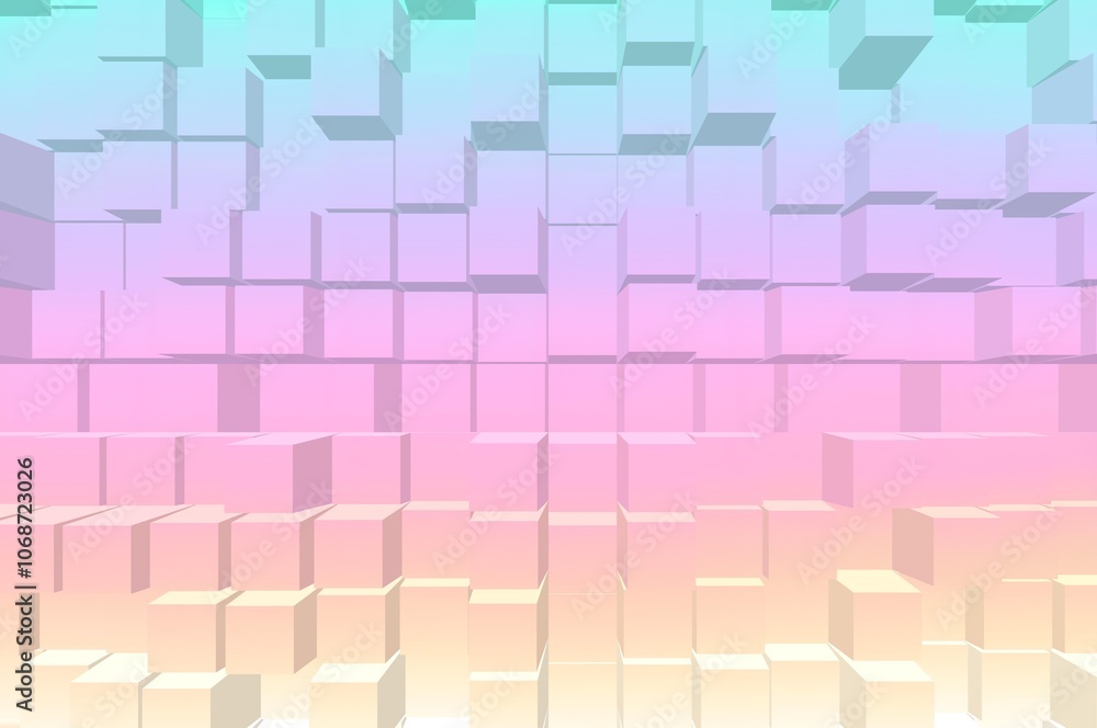 Pastel color gradient background exdrude texture effect, futuristic banner design Pastel color gradient background exdrude texture effect, futuristic banner design