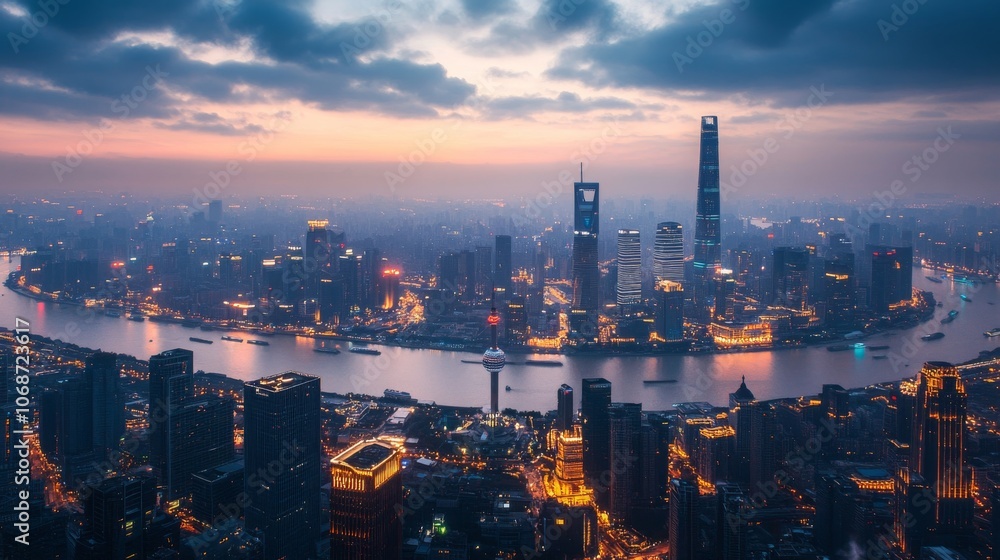 Fototapeta premium share economy background, business, Trade, flow of goods, 16:9