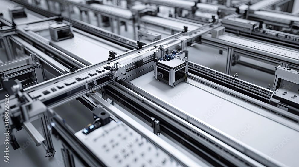 Abstract Industrial Machine Components in Detail Abstract Industrial Machine Components in Detail