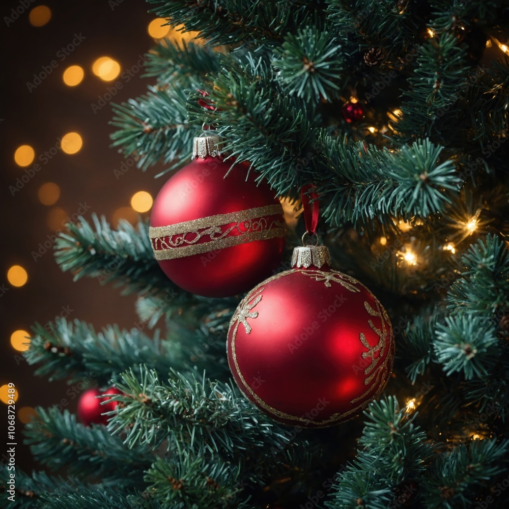The tree glows with bright happiness The tree glows with bright happiness