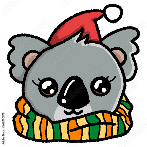 Photography Cute Koala Christmas Animal Cartoon Character