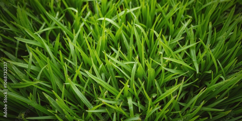 Lush green grass texture background with vibrant blades, texture Lush green grass texture background with vibrant blades, texture