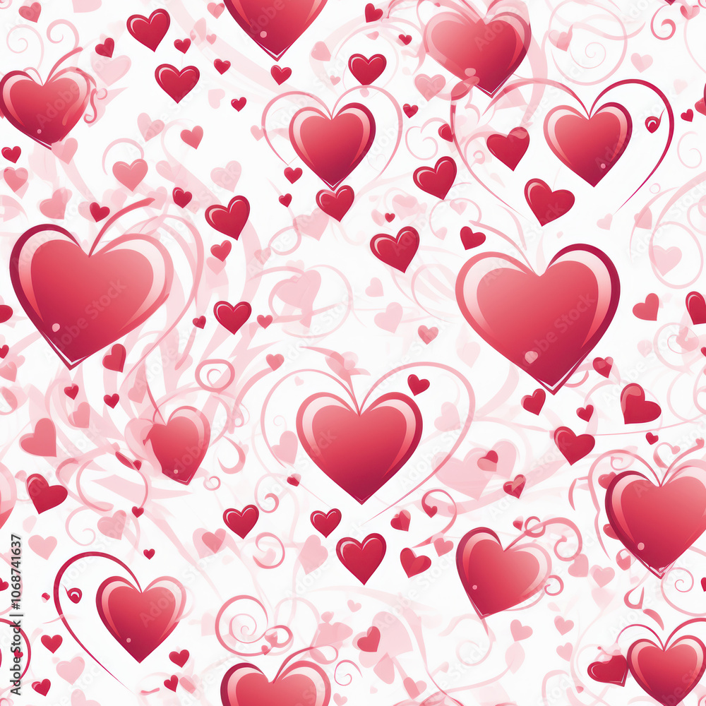 Romantic valentine day heart pattern for creative design Romantic valentine day heart pattern for creative design