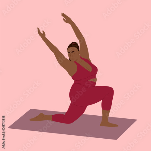 yoga woman doing yoga pose