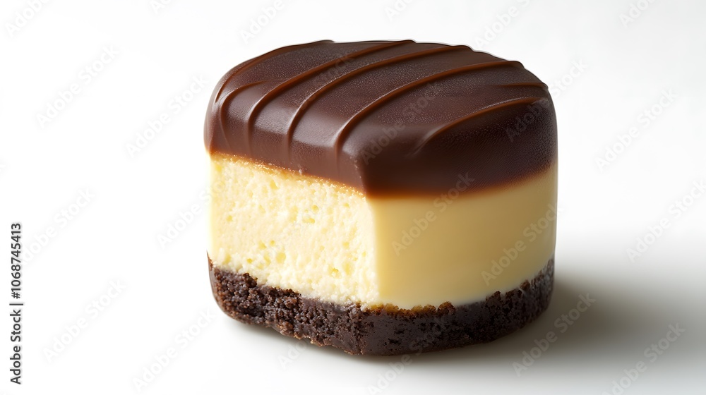 Food, Sweet, Boston Cream, Photo Realistic, White Background, Wallpaper, Cover and Screen for Smartphone, PC, Laptop, 9:16 and 16:9 Format Food, Sweet, Boston Cream, Photo Realistic, White Background, Wallpaper, Cover and Screen for Smartphone, PC, Laptop, 9:16 and 16:9 Format