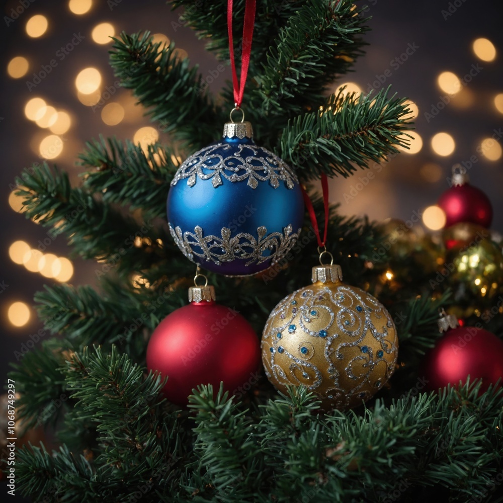 The tree glows with joy The tree glows with joy