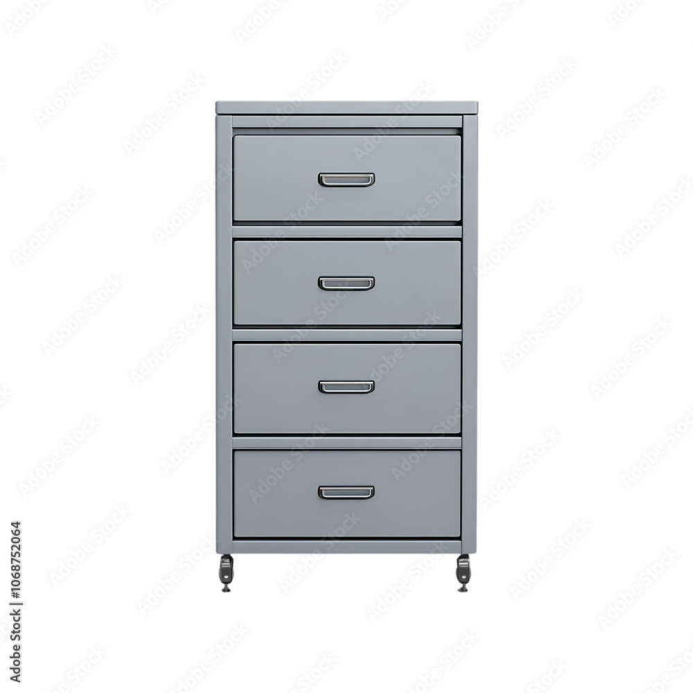 Locker isolated on a transparent background by AI generative. Locker isolated on a transparent background by AI generative.